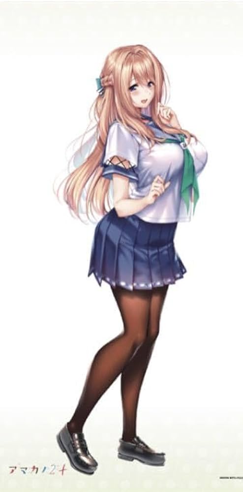ピロ水 アマカノ アマカノ2＋コラボカフェ限定 キャンバスアート 蔦町