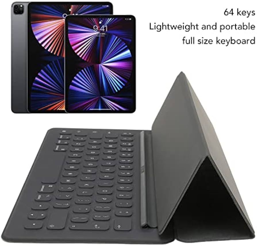 Amazon.com: Keyboard for pro 12.9 inch, Foldable 64 Keys Full Size