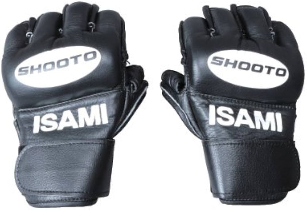 ISAMI 修斗 グローブ オープンフィンガーグローブ Sサイズ グローブ