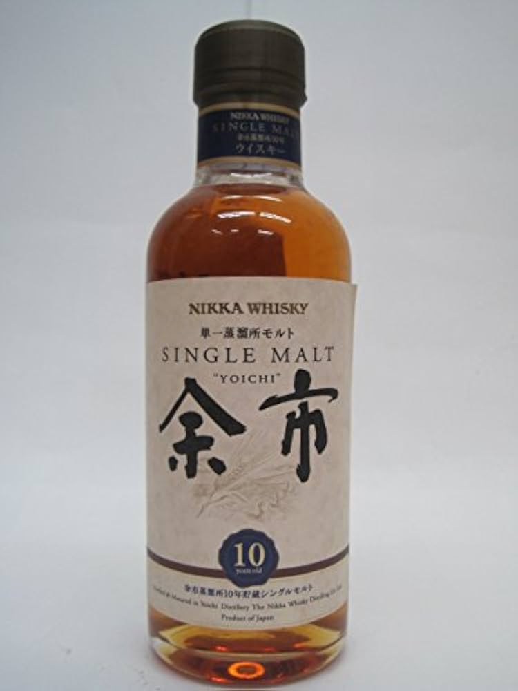 Amazon.co.jp: ニッカ シングルモルト 余市10年 180ml : 食品・飲料・お酒