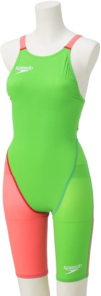 speedo 競泳水着 イエロー/レッド Sサイズ speedo 競泳水着 イエロー