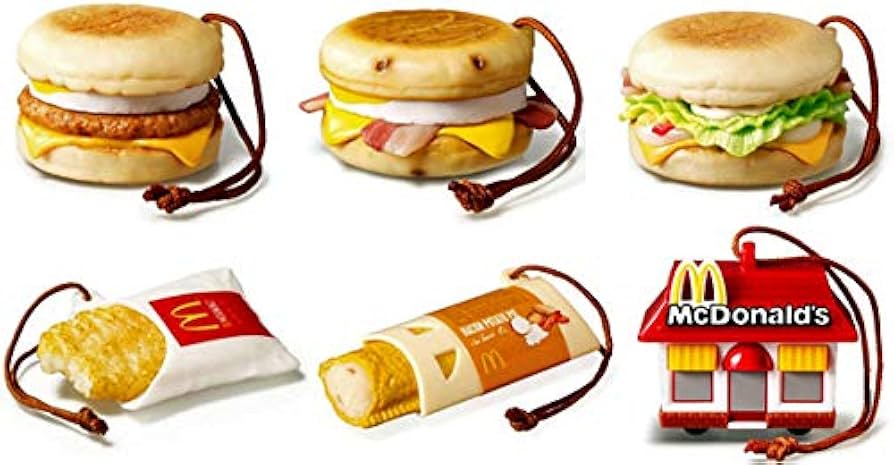 Amazon.co.jp: マクドナルド フードストラップ第2弾 全6種コンプリート