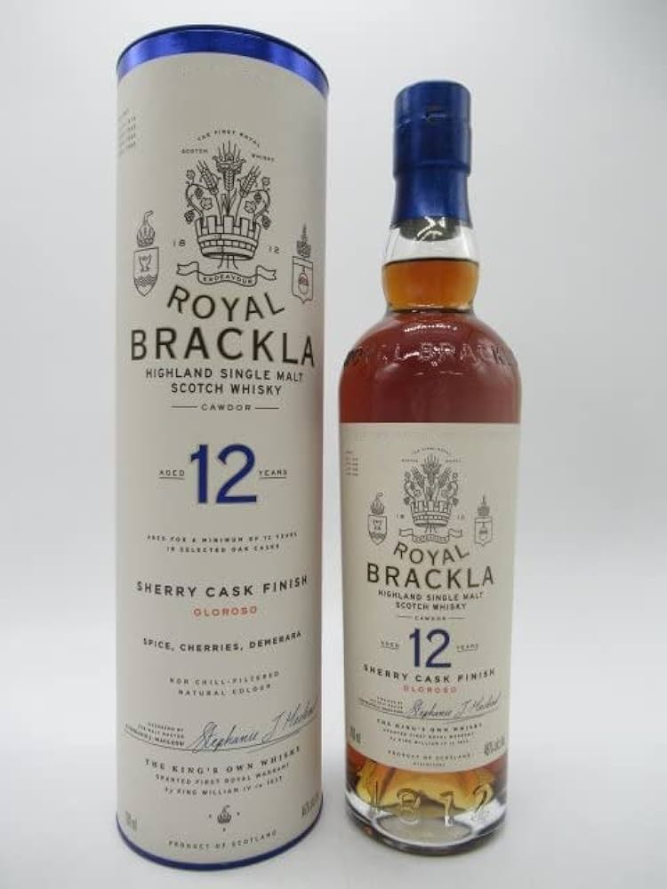 Amazon.co.jp: ロイヤル ブラックラ 12年 正規品 46度 700ml : 食品