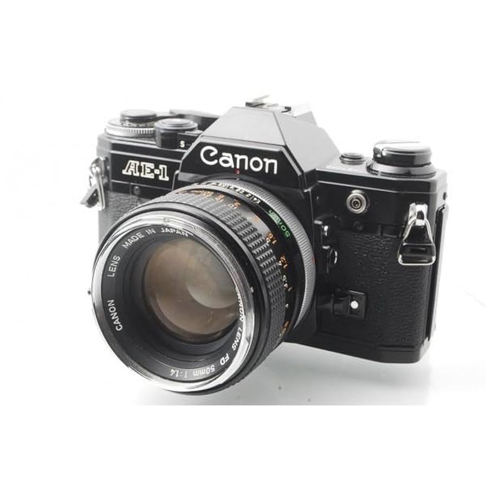 △▽CANON AE-1 一眼レフカメラ+50mmレンズ 作動品ジャンク扱い△