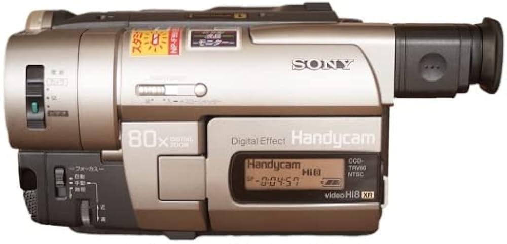 ダビング用 SONYハンディカムCCD-TRV96 Video8/Hi8ビデオカメラ250927