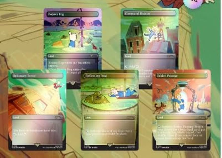 三なる宝球 4枚 mtg secret lair fallout foil 三なる宝球 4枚 mtg