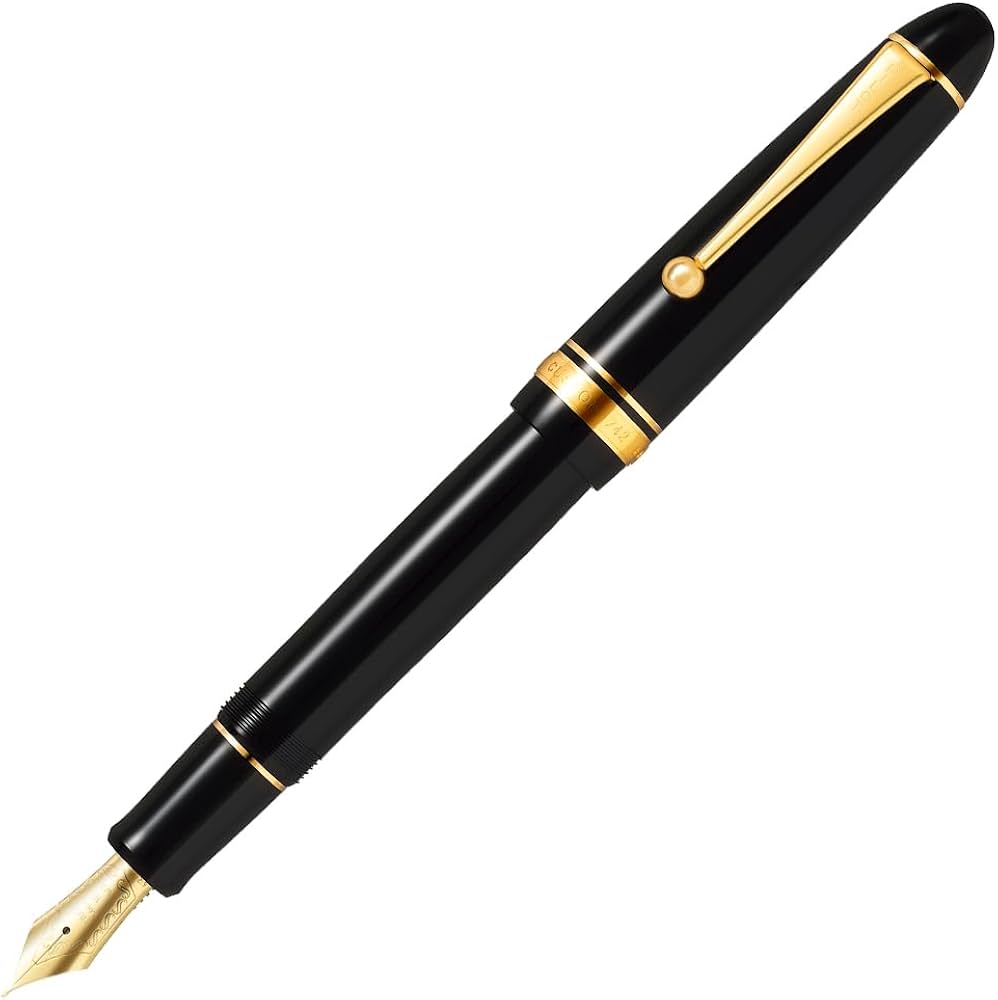 Amazon | PILOT 万年筆 マンネンヒツ カスタム742 B WA ブラック