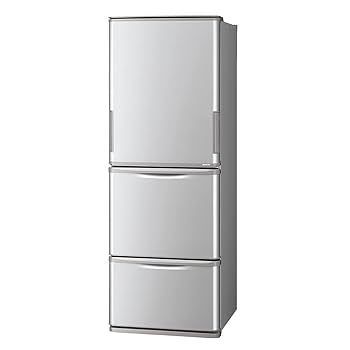 283】 SHARP 大型冷蔵庫 350L 安心の保証付き 283SHARP 大型冷蔵庫