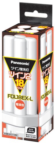 ②Panasonic FDL18EX-L ツイン蛍光灯 10本入 パナソニック ツイン2