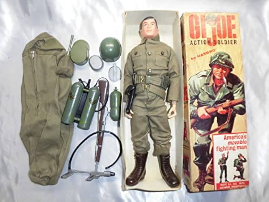 Amazon | 1964年 当時物 ハズブロ G.I.ジョー アクションフィギュア