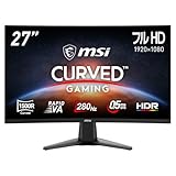 MSI、280Hzの27型湾曲ゲーミングモニター - PC Watch