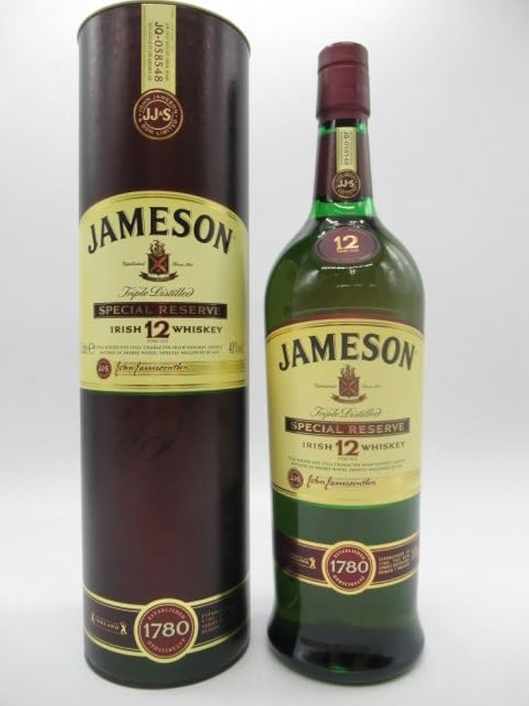 ジェムソン12年 スペシャルリザーブ 1000ml オールドボトル Amazon.co