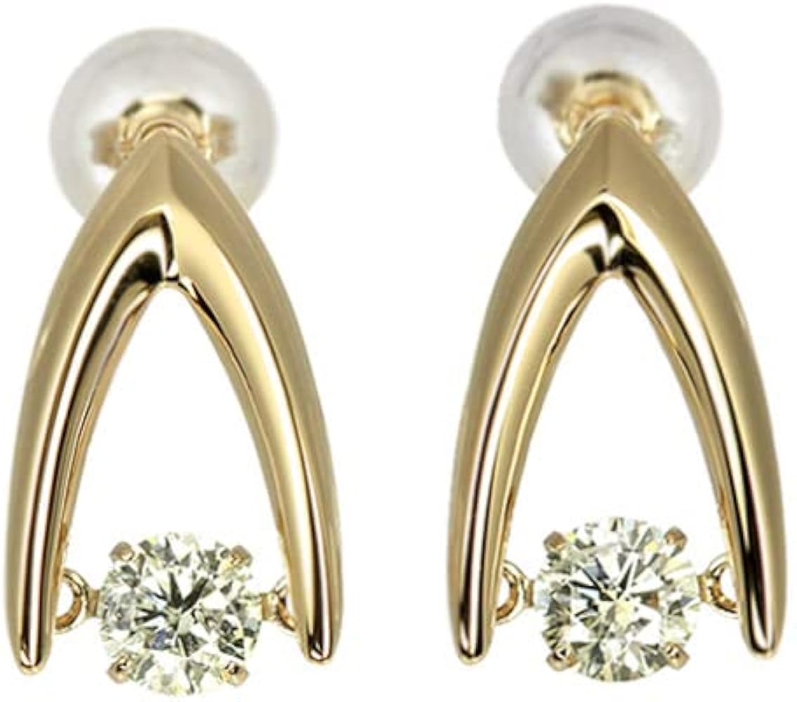 Amazon | [Diamond-Luxy] ダンシングストーン ダイヤモンド ピアス 0.5