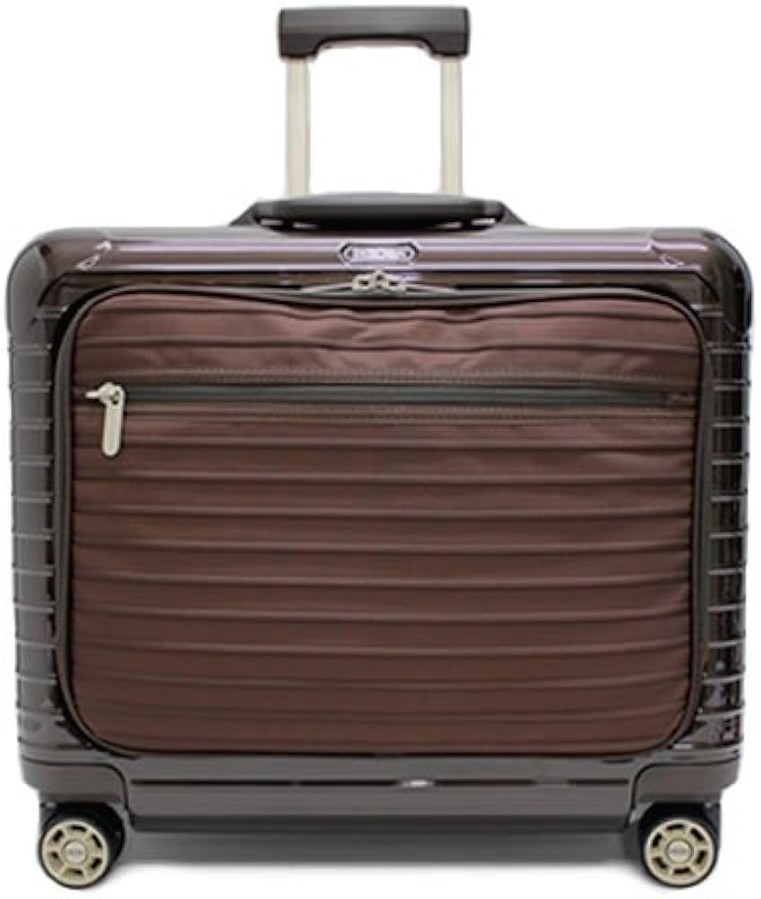 RIMOWA サルサDXハイブリッドビジネストロリー 32Lダークブラウン 2輪