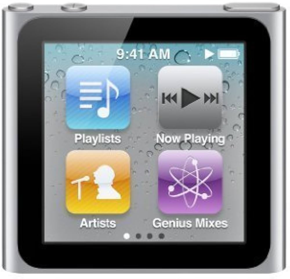 Apple iPod Apple iPod nano 第6世代 8G シルバー nano 第6世代 8GBモデル