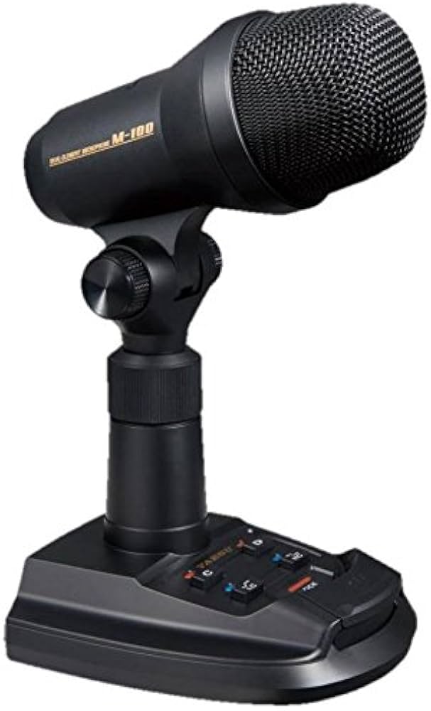Amazon | M-100 八重洲無線 高級デュアルエレメントマイク