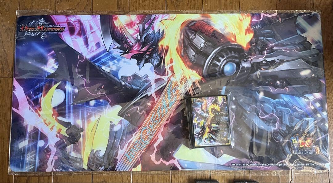 デュエマ 超CS 超竜ヴァルキリアス プレイマット スリーブセット