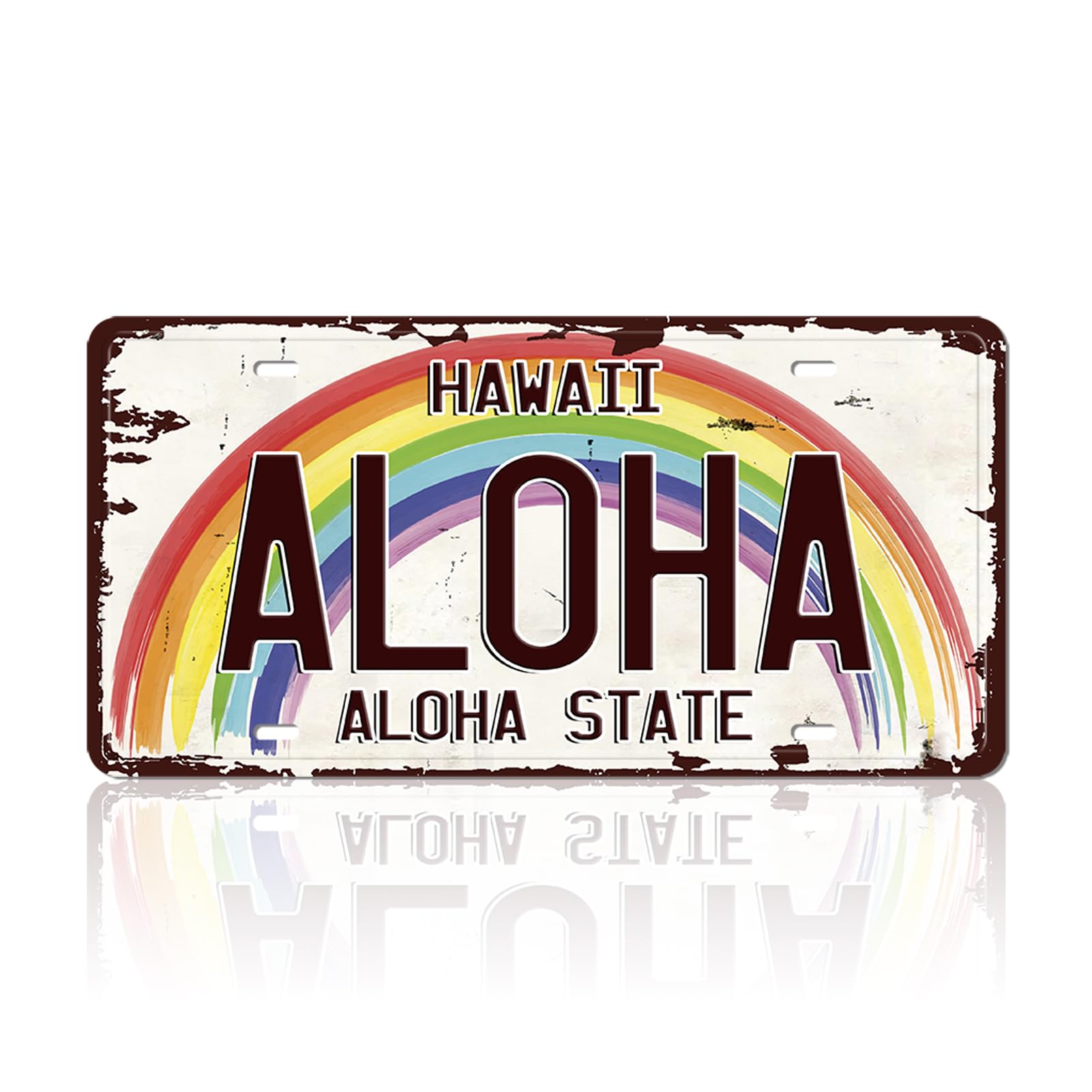 ワイキキ Aloha State プレート