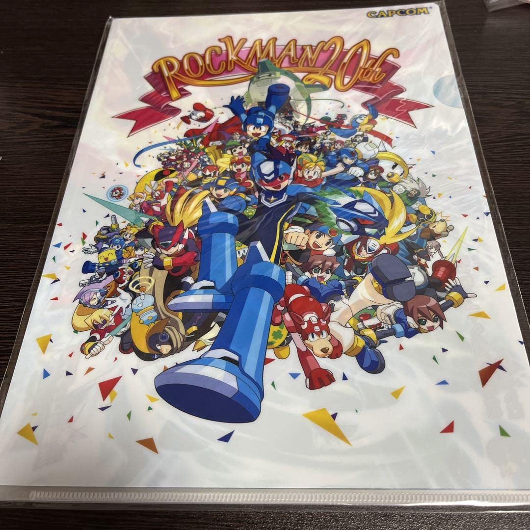 ロックマン 35周年 クリアファイル 全6種 コンプリートセット