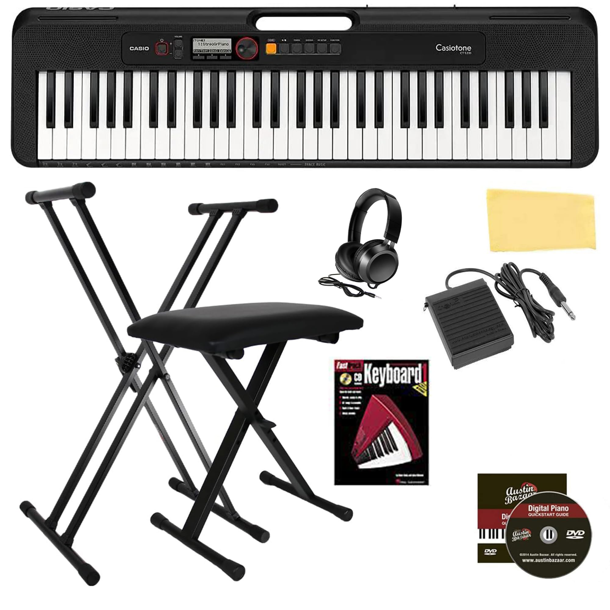 Amazon.com: Casio CT-S200 Casiotone 61-Key Portable Keyboard