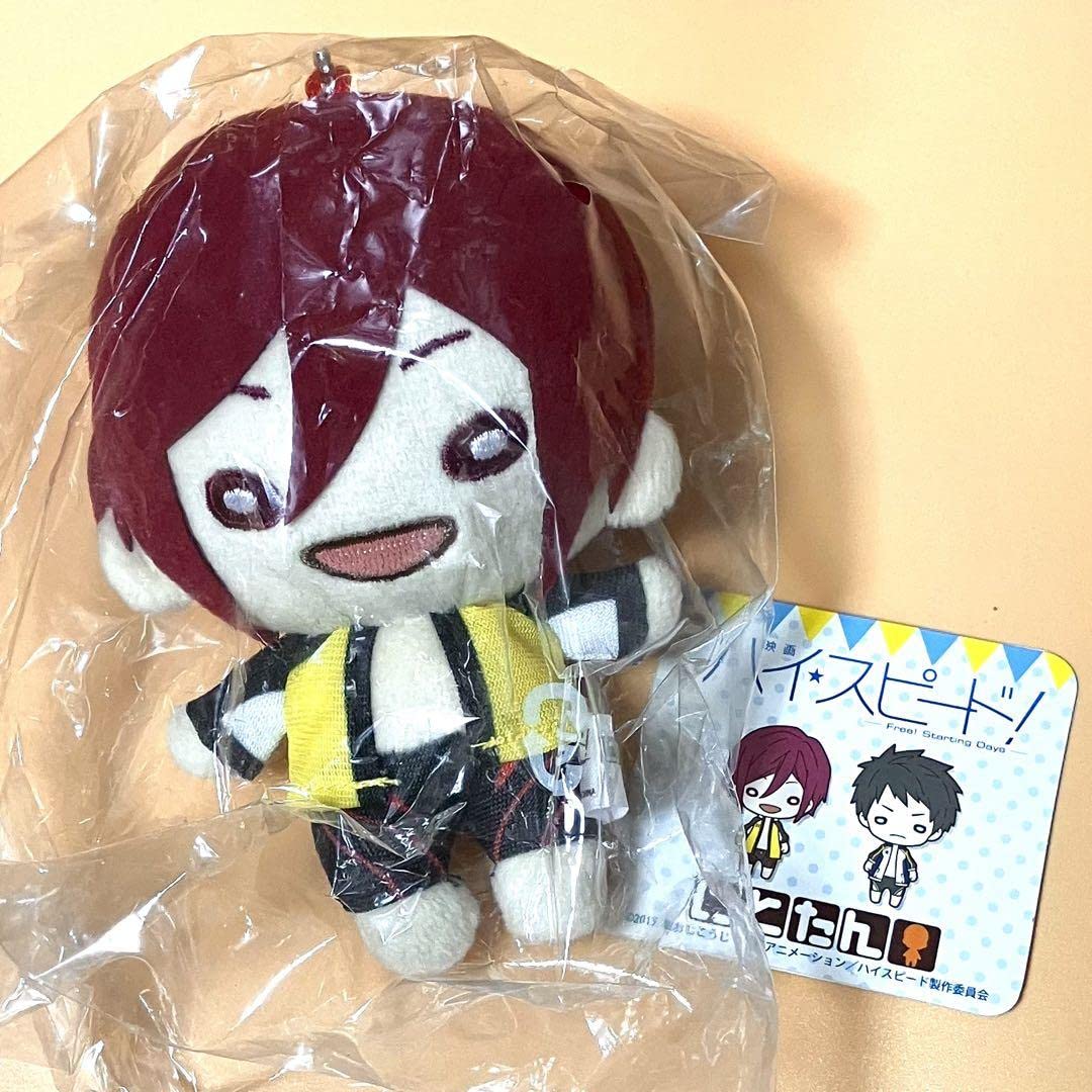 Free! ハイスピード 松岡凛 にとたん マスコット ぬいぐるみ ☆映画