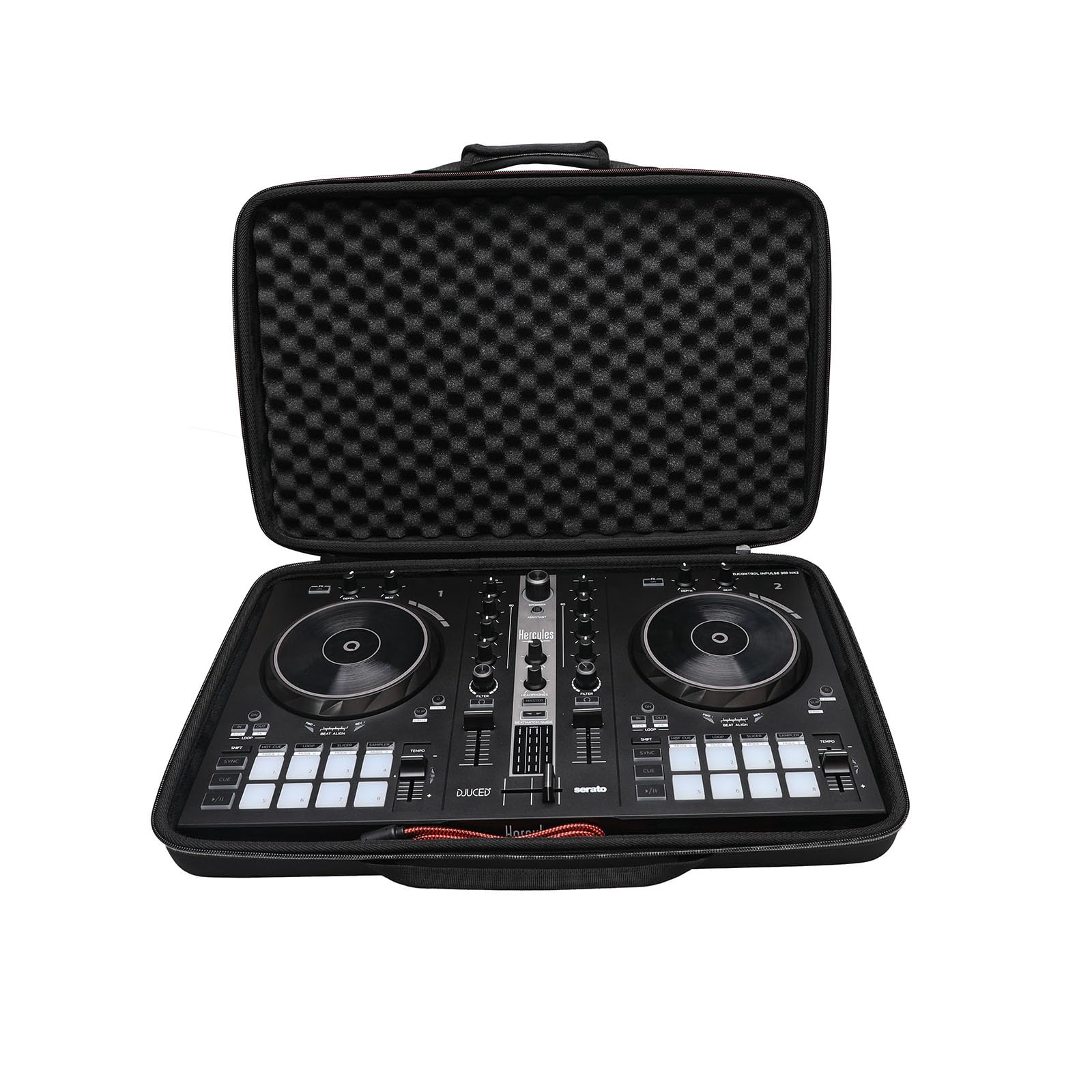 Amazon.com: XANAD Black Case for Pioneer DJ DDJ-FLX4 2-deck or