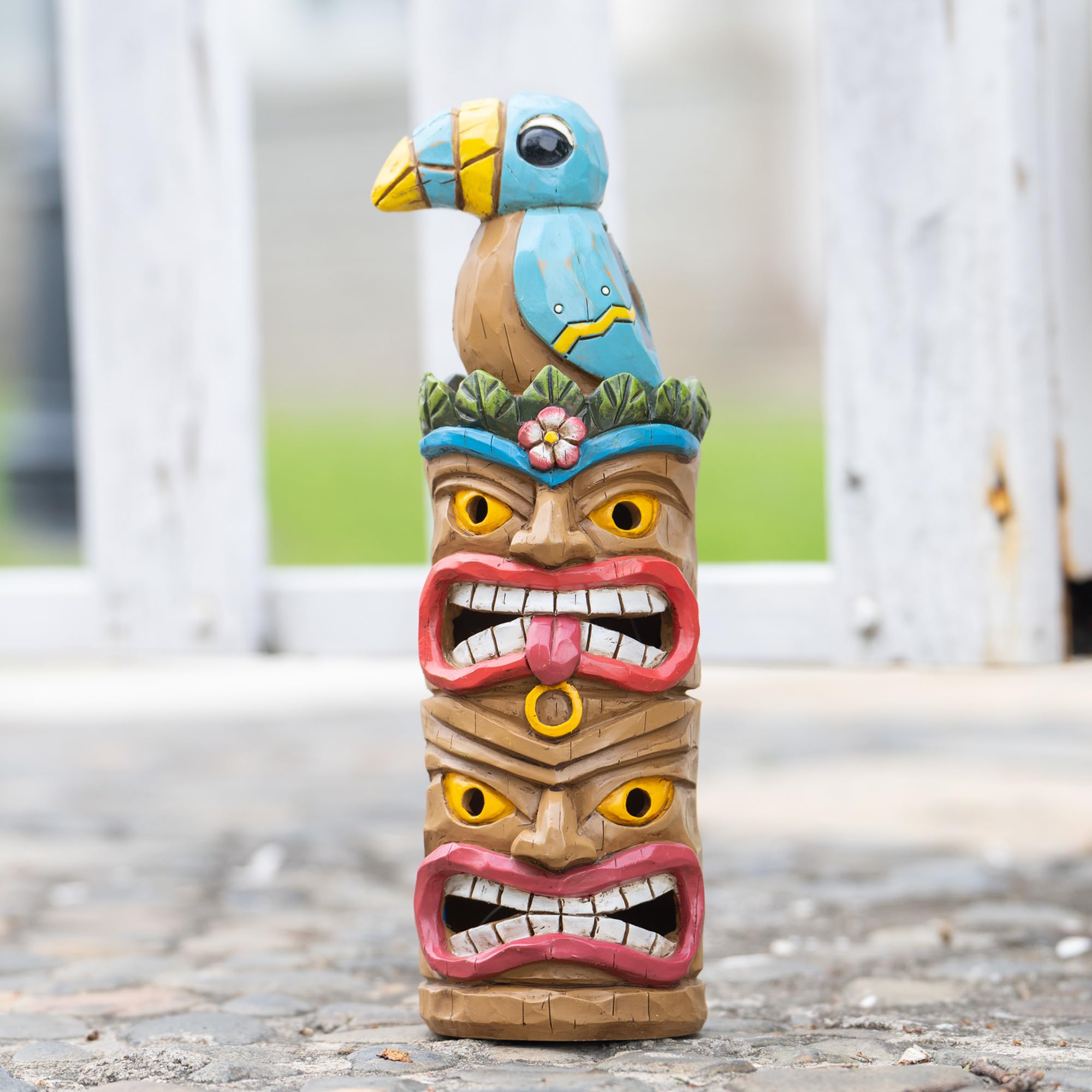 ミュージシャン llica - Tiki Totem Pole Statue ミュージシャン llica