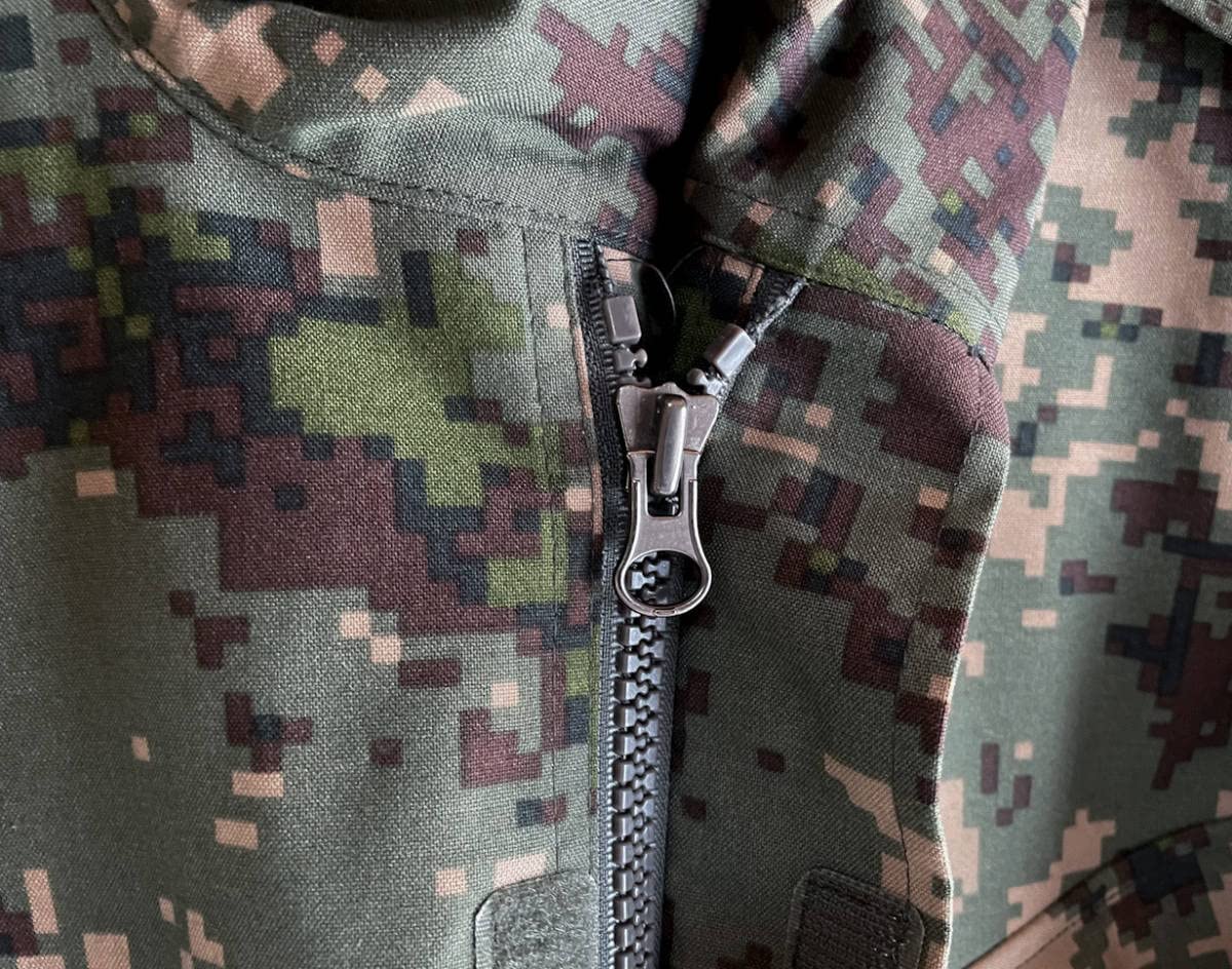 良品 韓国軍 デジタルカモ 迷彩 シャツ ジャケット カモフラ