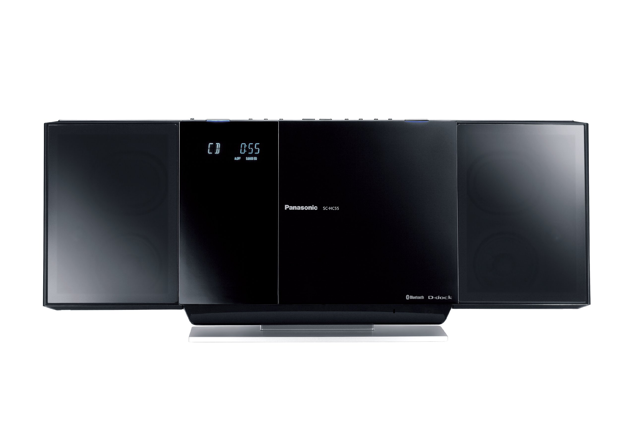 Panasonic コンパクトステレオシステム ブラック SC-RS55-K