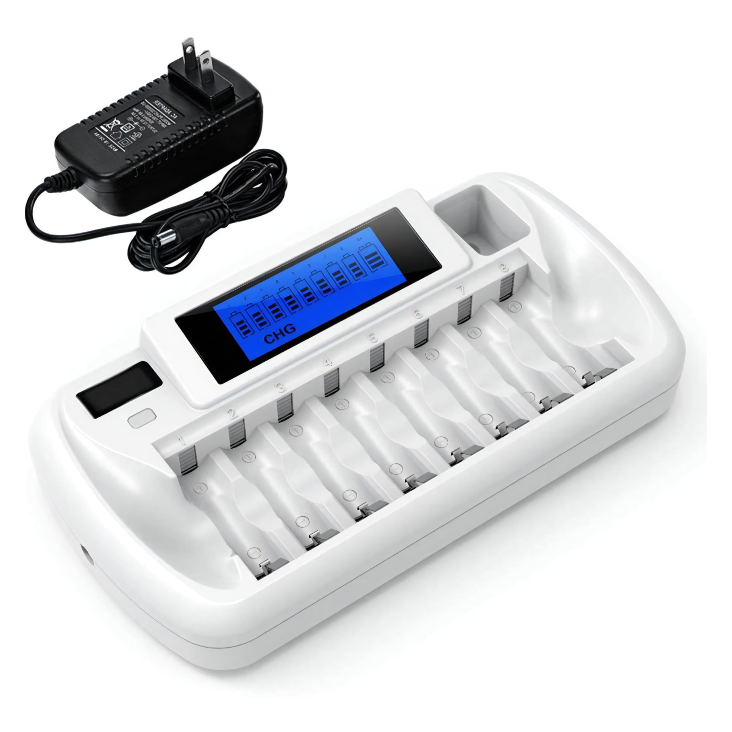 リフレッシュ機能付き単1?単4・9V電池充電器 リフレッシュ機能付き単1