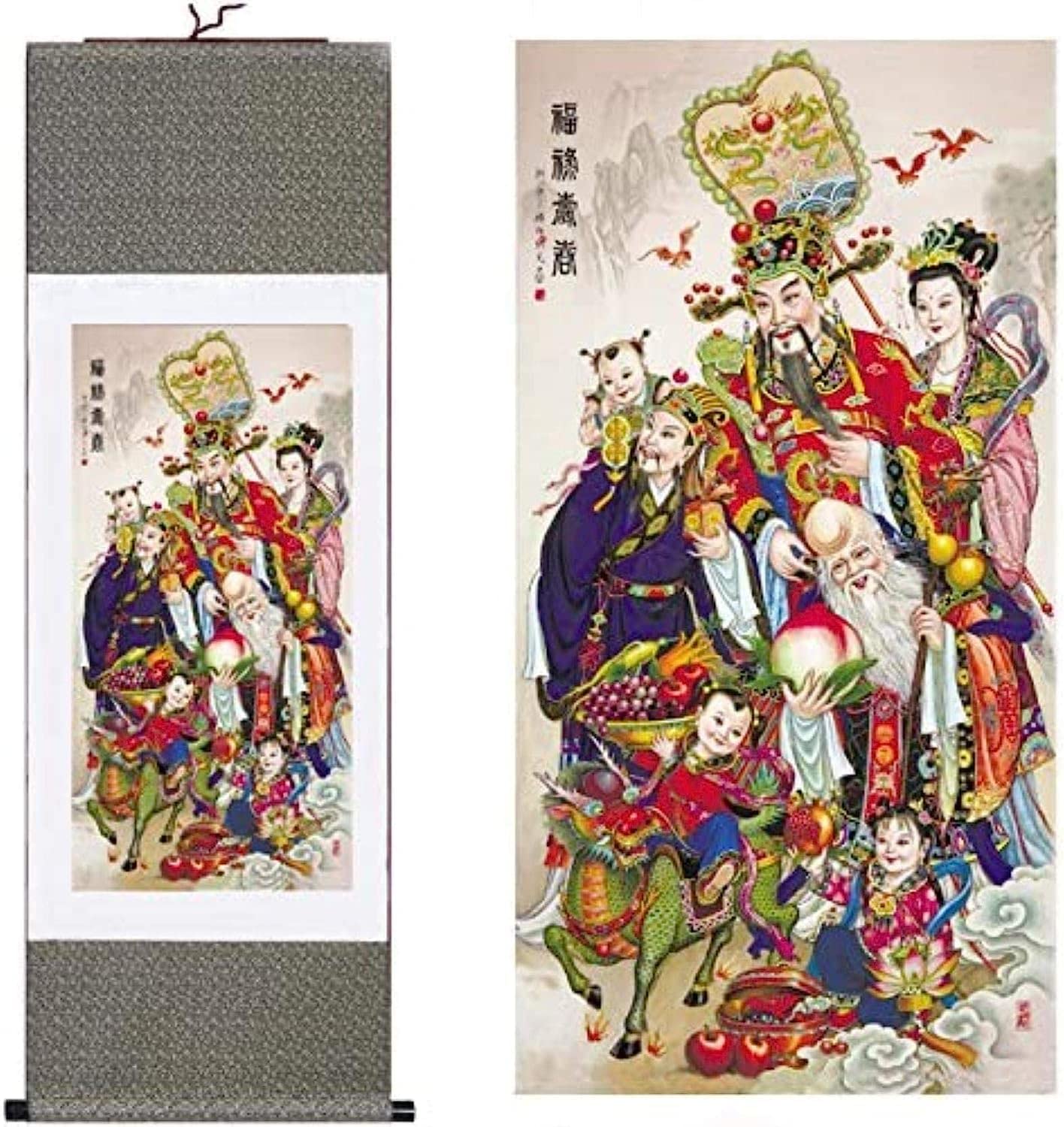 中国の壁画 戦時のもの 人物図 貴重品 ^ ^^ ^わ 中国の壁画 戦時のもの