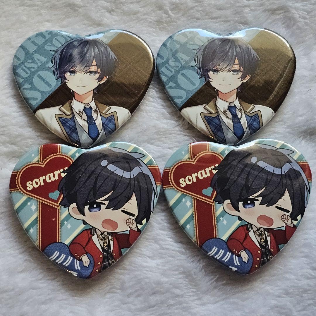 まふまふ そまうさ シクレ 缶バッジ×4 まふまふ そまうさ シクレ 缶