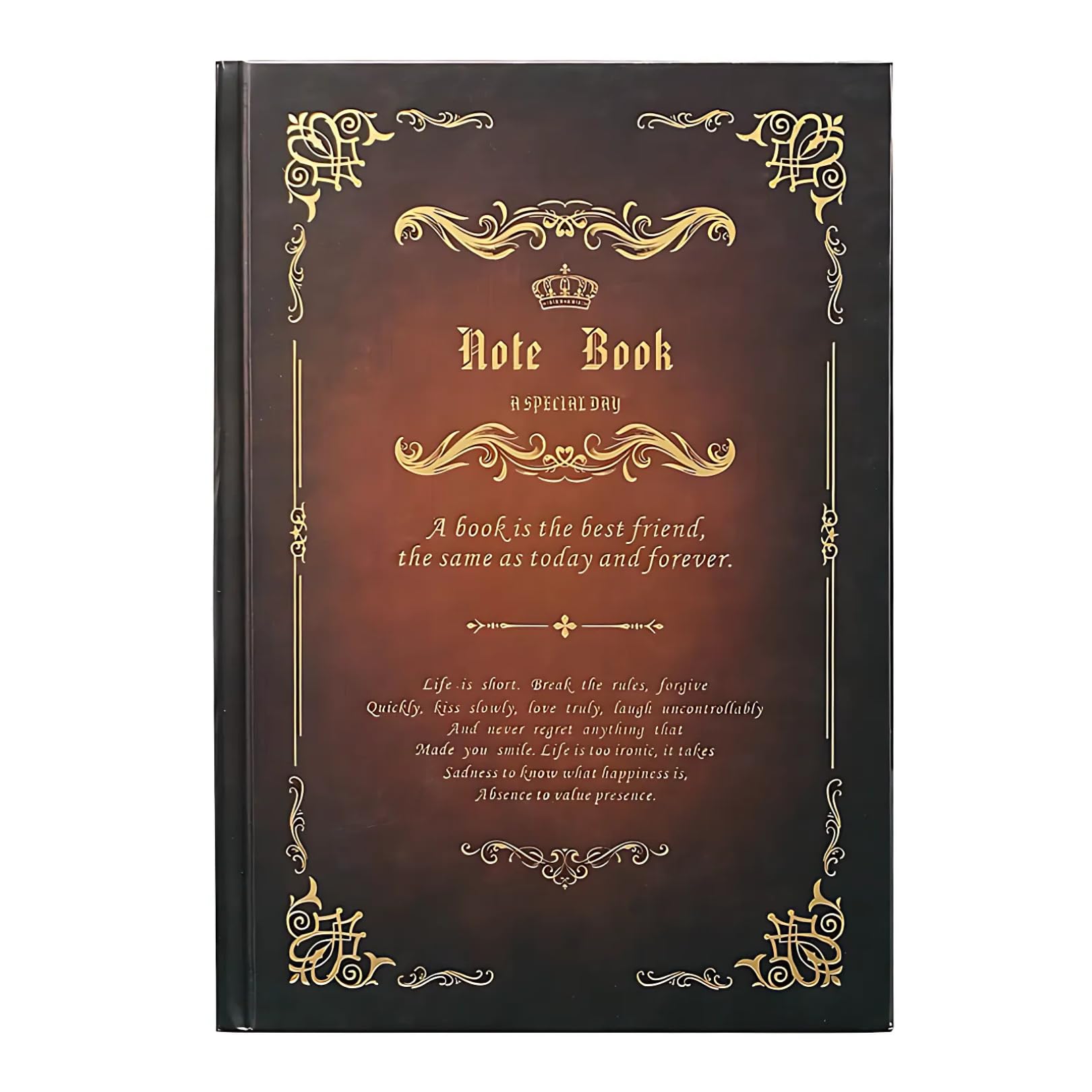 インドのアンティーク雑貨✨魔法のジャーナル✨天然レザー製／ノート