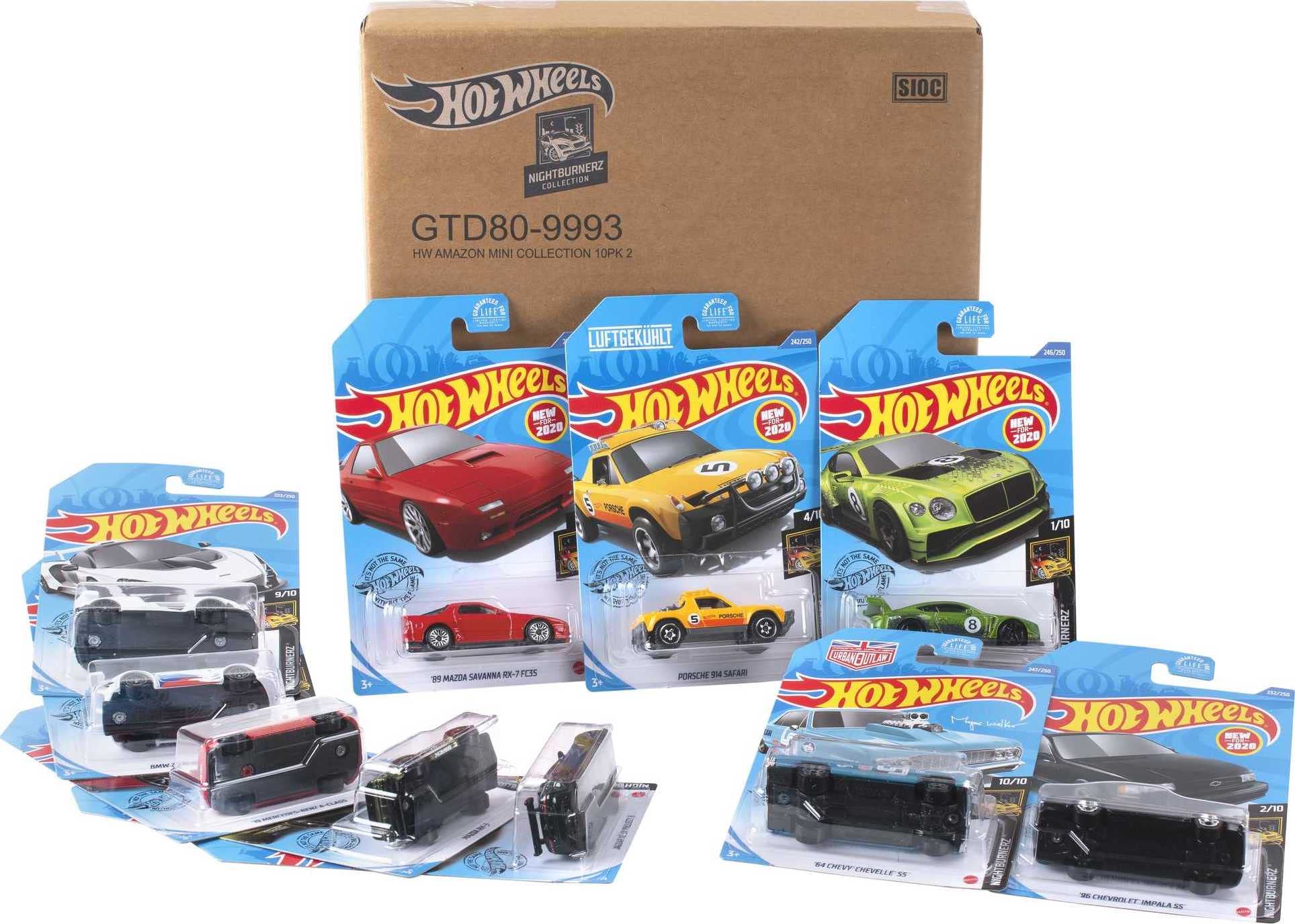 Hot Wheels ミニカー 20台セット アクリルケースセット Hot Wheels