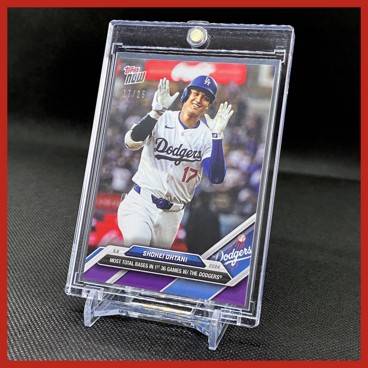 限定3999枚 大谷翔平 未開封品 公式 ToppsProject100カード12 大谷翔平