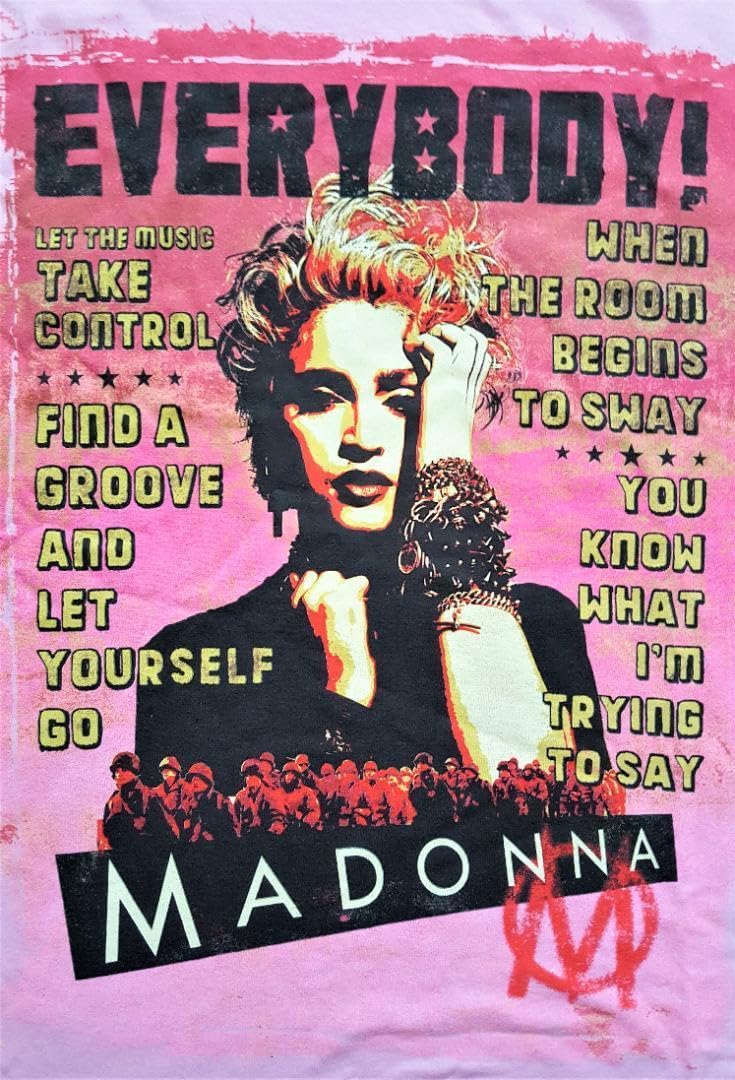 マドンナ Celebration - EVERYBODY!貴重 Tシャツ