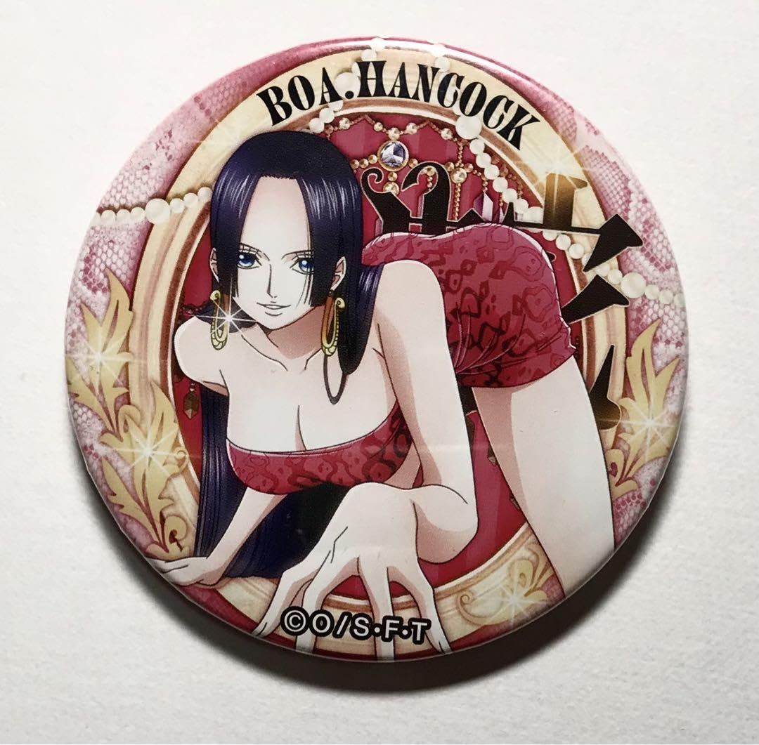 ONE PIECE ALL FACES ガチャガチャ 缶バッジ ハンコック ONE PIECE ALL
