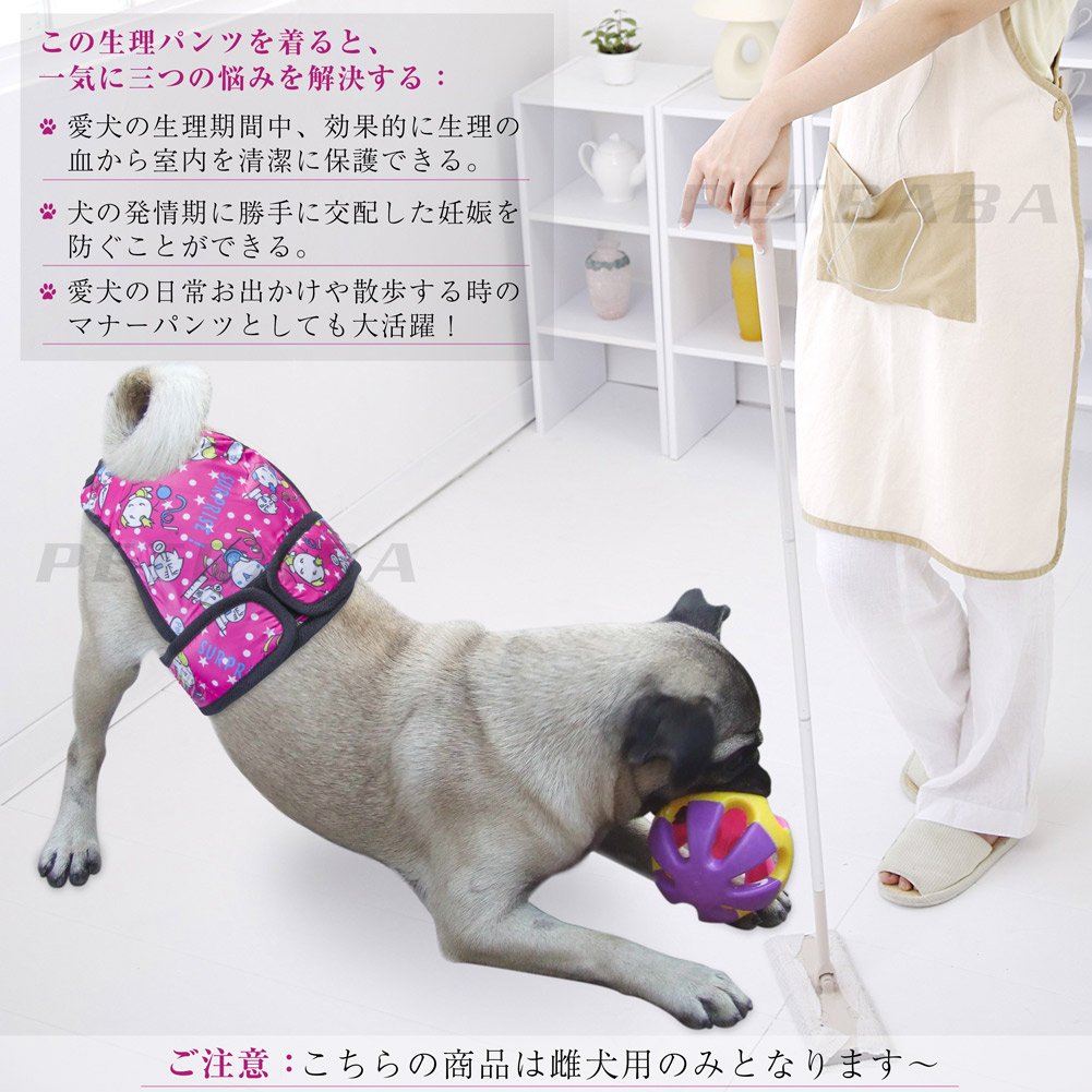 小型犬用 パンツ サイズS ウエスト約20cm(10cm伸びます)