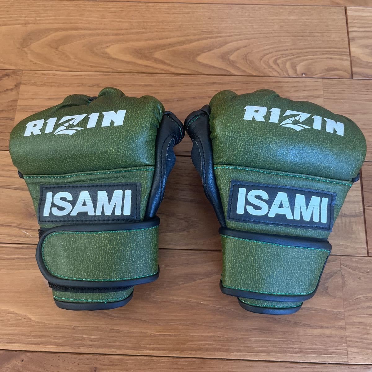 RIZIN ISAMI グリーンMMAグローブ 楽天市場】【ISAMI・イサミ