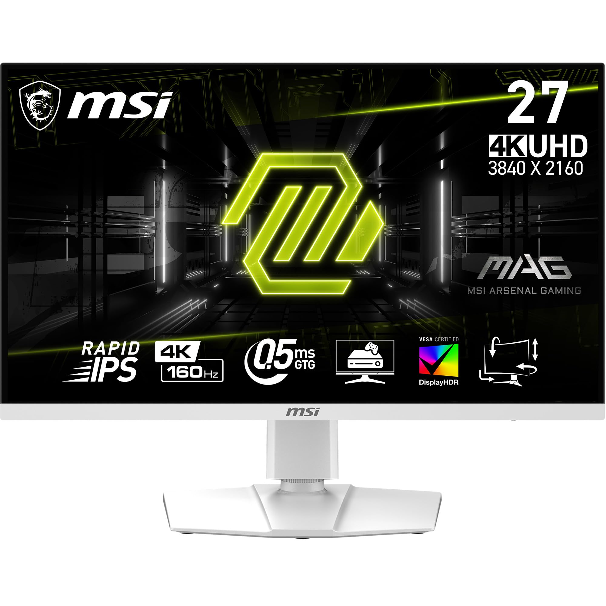 Amazon.com: msi MAG 274URFW 27-inch 4K Gaming Monitor, 3840 x 2160