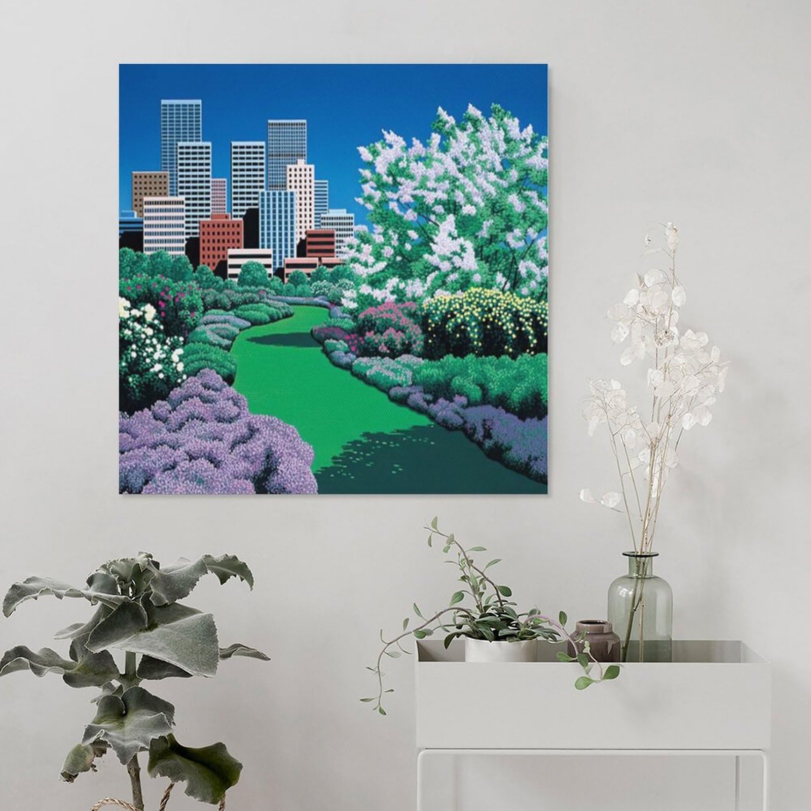 永井博 シティポップ インテリア ミラー 80年代 お洒落 Amazon.co.jp