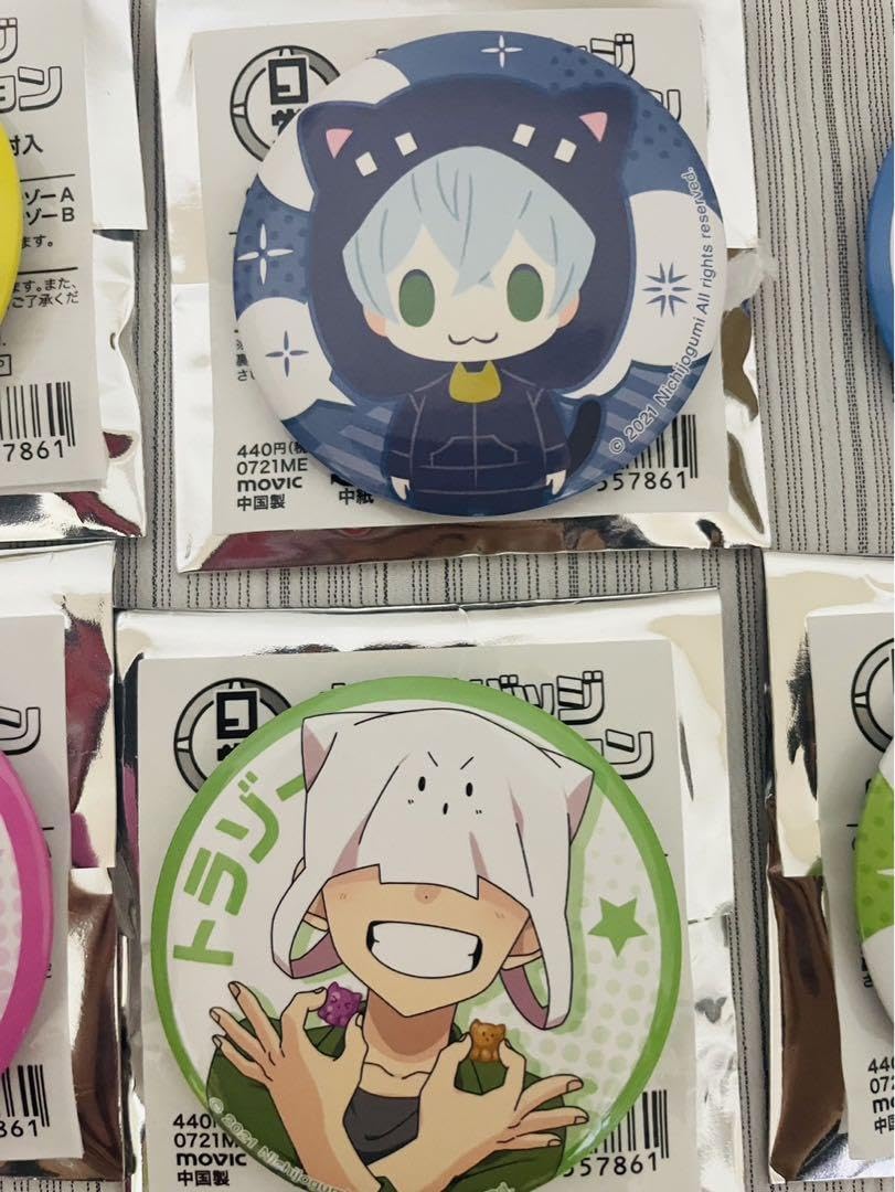 日常組 クロノア 缶バッチ 和服 13個セット 日常組 クロノア 缶バッチ