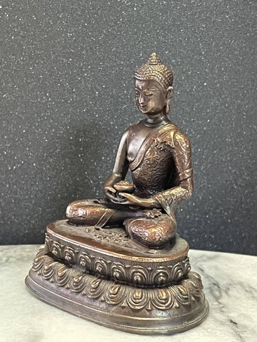 仏教美術 銅 仏像 仏教 Amazon.co.jp: 釈迦仏像 お釈迦様 銅像仏教