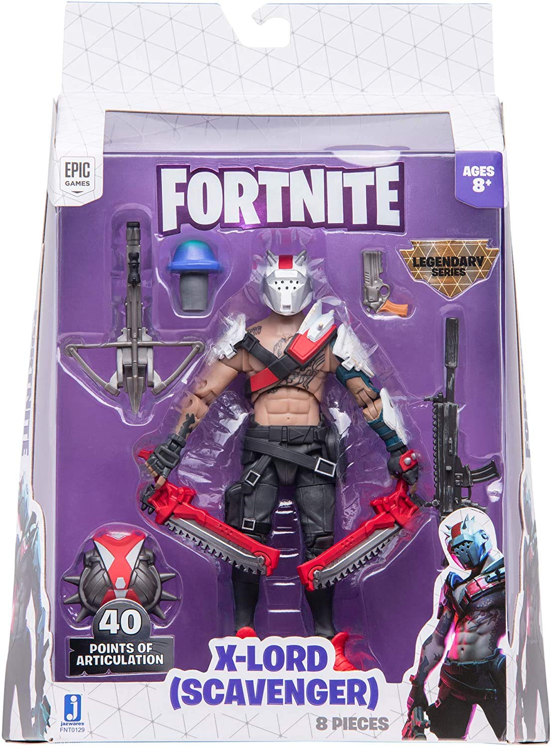 未使用 Fortnite Rust Lord フィギュア legendary 未使用Fortnite Rust