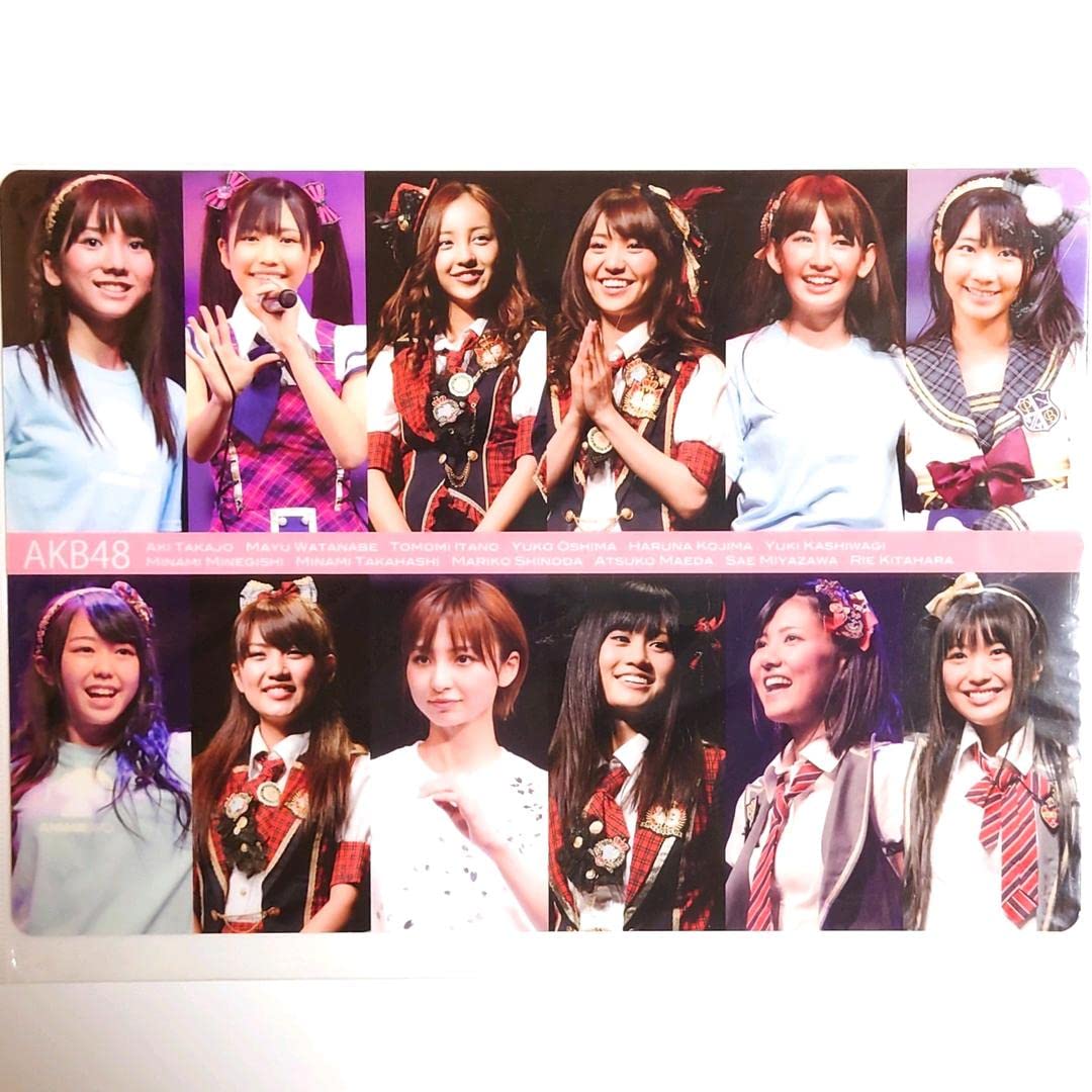 アイドルAKB初期メンバー下敷き