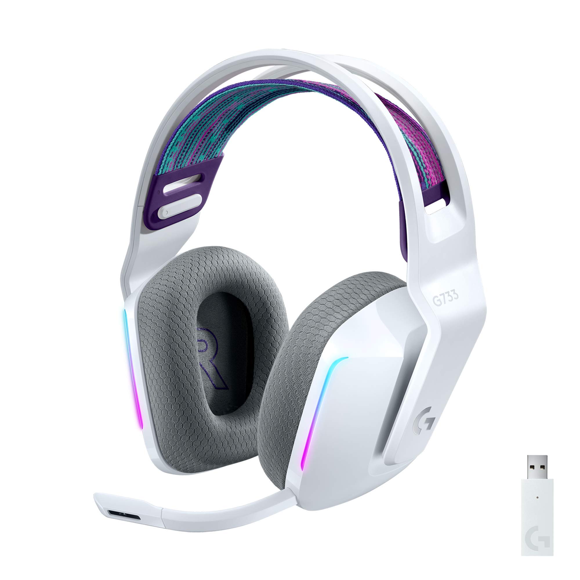 Amazon.com: Logitech G733 Lightspeed Wireless Gaming Headset with