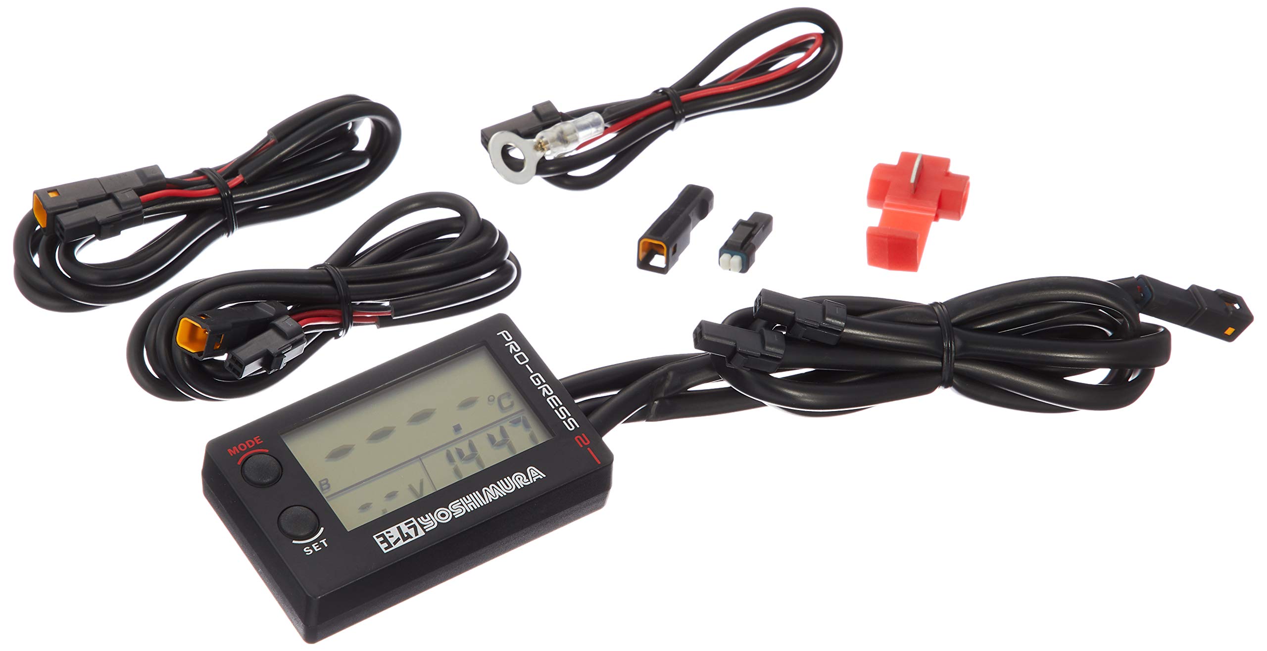 XJ400 ヨシムラ プログレス2 油温計 デジタル マルチテンプメーターセット