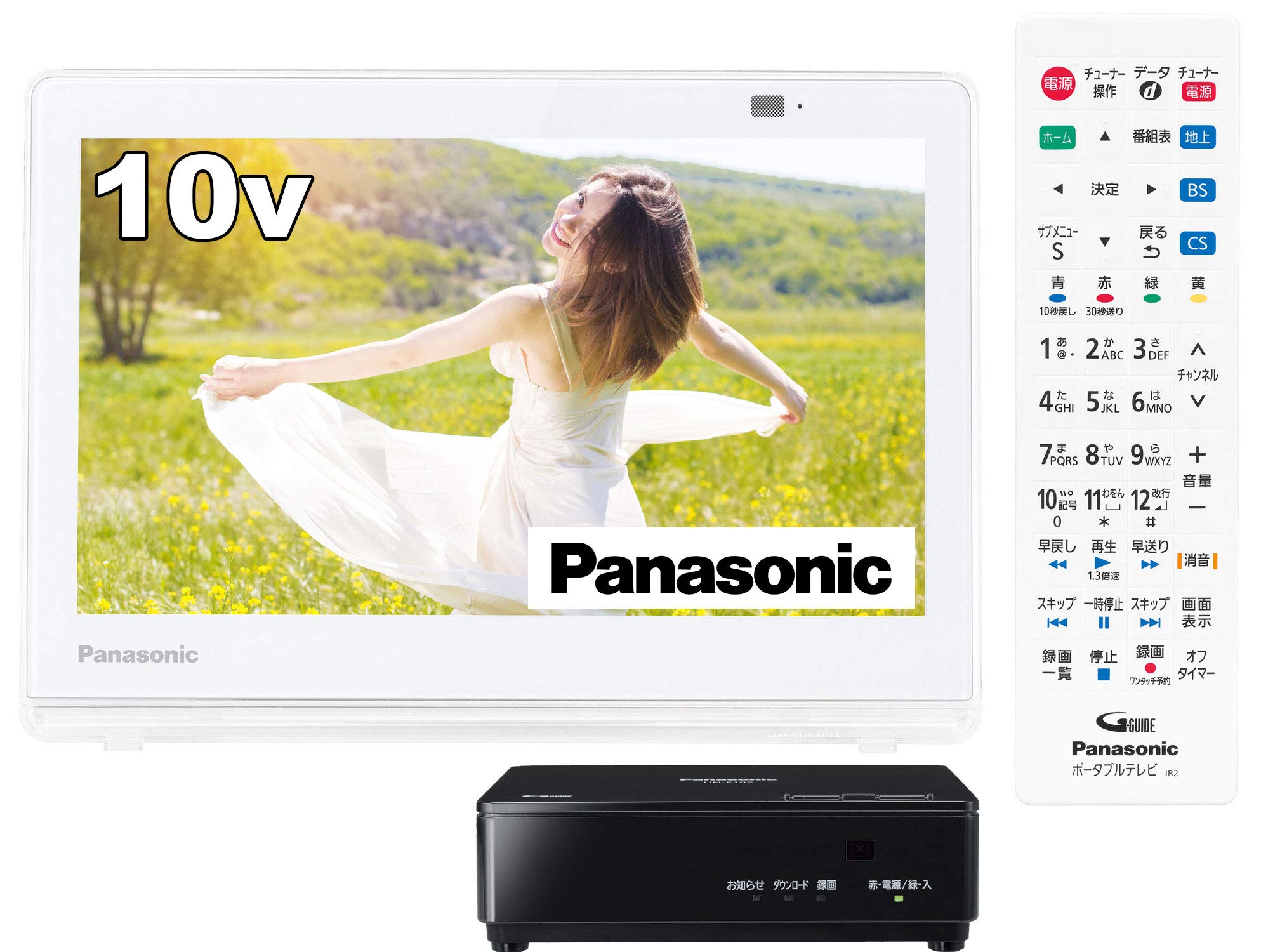 Panasonic ポータブルテレビ 10V VIERA