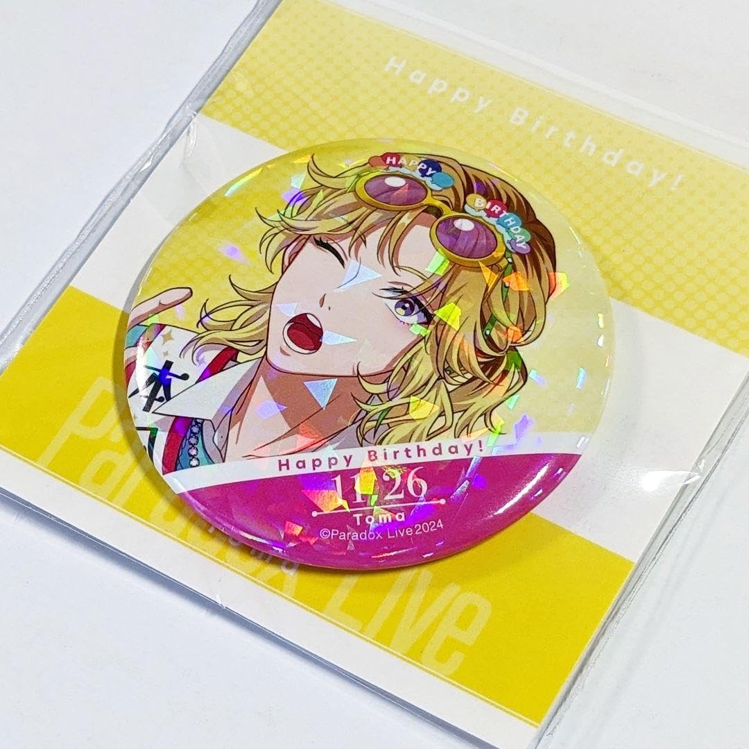 パラライ 四季 缶バッジ Birthday パラライ 四季 缶バッジ Birthday