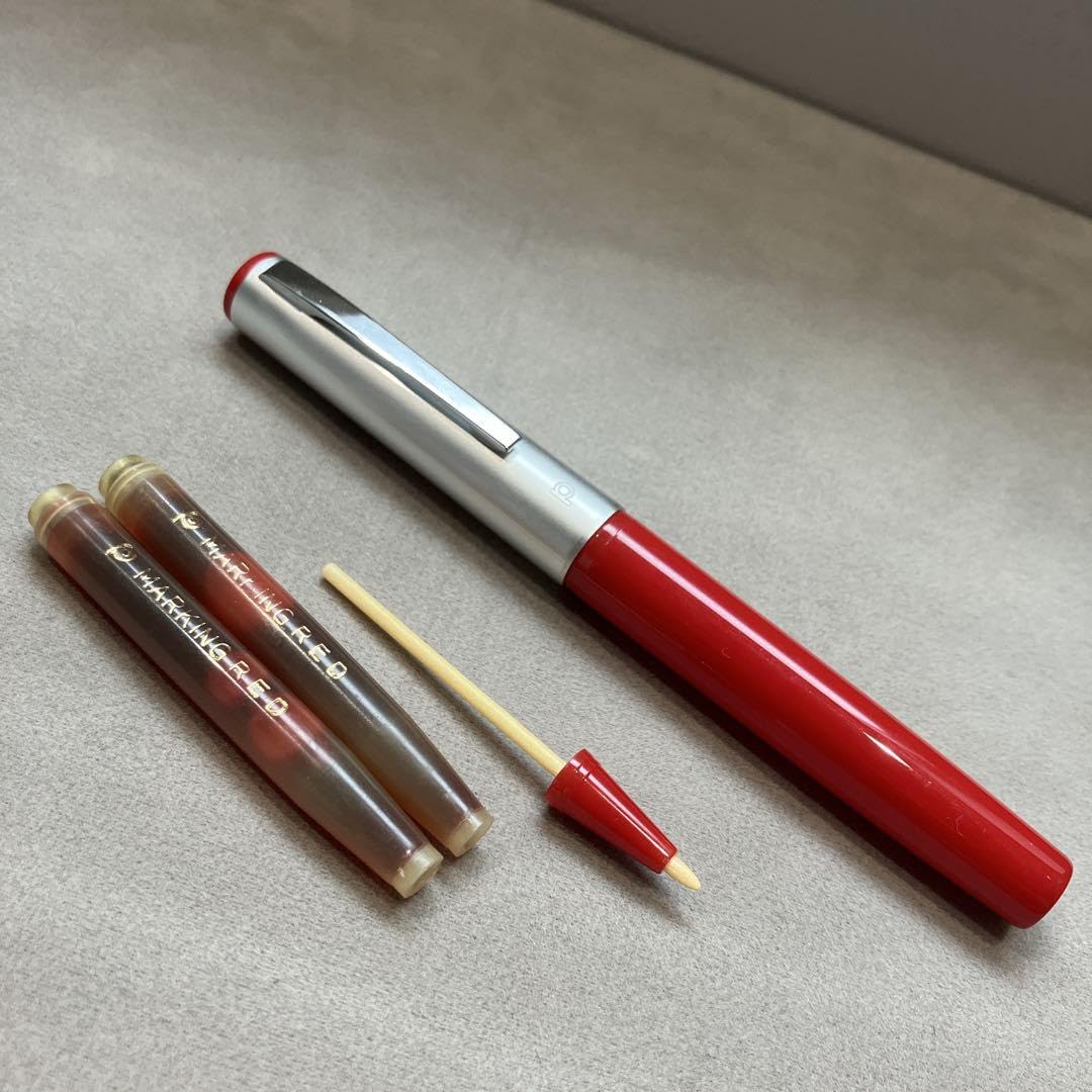 超希少・廃盤 プラチナソフトペン S-600 グリーン軸 プラチナ万年筆 未